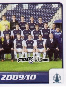 Sticker Falkirk Squad - Part 2 - Scottish Premier League 2009-2010 - Panini