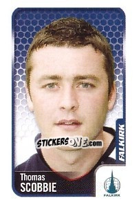 Sticker Thomas Scobbie - Scottish Premier League 2009-2010 n. 136 - Panini