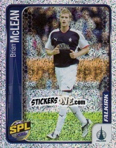 Sticker Brian McLean - Scottish Premier League 2009-2010 - Panini