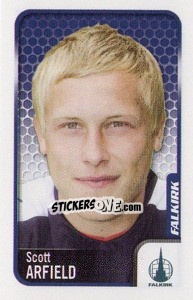 Sticker Scott Arfield - Scottish Premier League 2009-2010 - Panini
