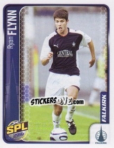 Figurina Ryan Flynn - Scottish Premier League 2009-2010 n. 148 - Panini