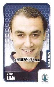 Cromo Vitor Lima - Scottish Premier League 2009-2010 - Panini