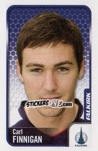 Sticker Carl Finnigan - Scottish Premier League 2009-2010 n. 153 - Panini