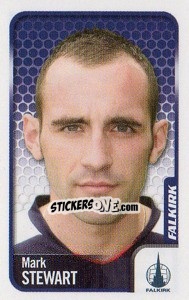 Sticker Mark Stewart - Scottish Premier League 2009-2010 - Panini