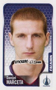 Cromo Danuel Marceta - Scottish Premier League 2009-2010 - Panini