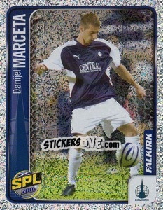 Figurina Danuel Marceta - Scottish Premier League 2009-2010 - Panini