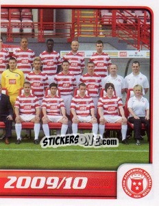 Cromo Hamilton Academical Squad - Part 2 - Scottish Premier League 2009-2010 - Panini