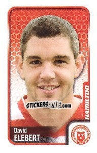 Sticker David Elebert - Scottish Premier League 2009-2010 n. 180 - Panini