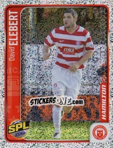 Sticker David Elebert - Scottish Premier League 2009-2010 n. 181 - Panini