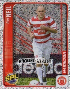 Figurina Alex Neil - Scottish Premier League 2009-2010 - Panini