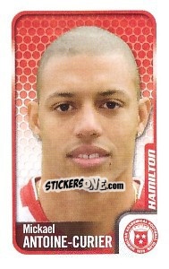 Sticker Mickael Antoine-Curier - Scottish Premier League 2009-2010 n. 192 - Panini
