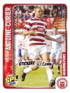 Sticker Mickael Antoine-Curier - Scottish Premier League 2009-2010 n. 193 - Panini