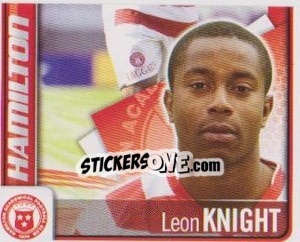 Sticker Leon Knight - Part 2 - Scottish Premier League 2009-2010 - Panini