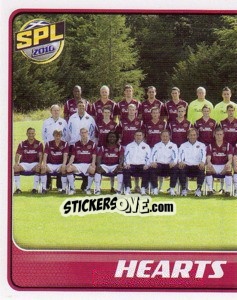 Sticker Heart of Midtothian Squad - Part 1 - Scottish Premier League 2009-2010 - Panini