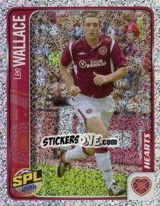 Cromo Lee Wallace - Scottish Premier League 2009-2010 - Panini