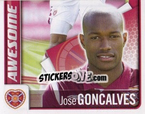 Sticker Jose Goncalves - Part 2 - Scottish Premier League 2009-2010 n. 212 - Panini