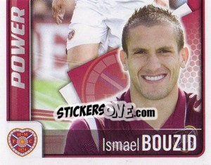Sticker Ismael Bouzid - Part 2 - Scottish Premier League 2009-2010 - Panini