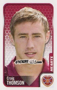 Cromo Craig Thompson - Scottish Premier League 2009-2010 - Panini