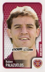 Figurina Ruben Palazuelos - Scottish Premier League 2009-2010 - Panini