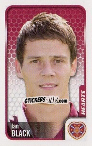 Sticker Ian Black - Scottish Premier League 2009-2010 n. 221 - Panini