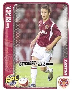 Sticker Ian Black - Scottish Premier League 2009-2010 n. 222 - Panini