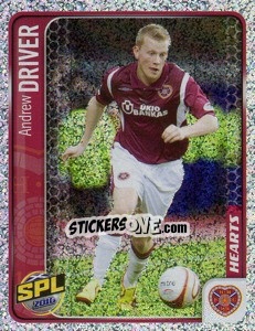 Cromo Andrew Driver - Scottish Premier League 2009-2010 - Panini