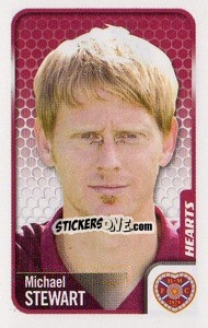 Sticker Michael Stewart - Scottish Premier League 2009-2010 n. 227 - Panini