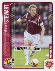Sticker Michael Stewart - Scottish Premier League 2009-2010 n. 228 - Panini
