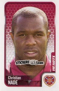 Figurina Christian Nade - Scottish Premier League 2009-2010 n. 231 - Panini