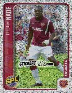 Figurina Christian Nade - Scottish Premier League 2009-2010 - Panini