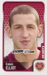 Figurina Calum Elliot - Scottish Premier League 2009-2010 - Panini