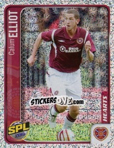 Sticker Calum Elliot - Scottish Premier League 2009-2010 n. 234 - Panini