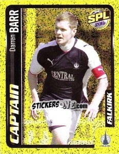 Cromo Darren Barr - Scottish Premier League 2009-2010 - Panini