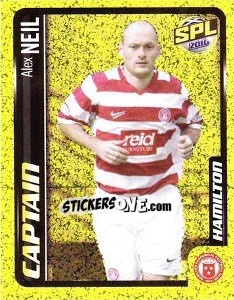 Figurina Alex Neil - Scottish Premier League 2009-2010 - Panini