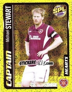 Sticker Michael Stewart - Scottish Premier League 2009-2010 n. 242 - Panini
