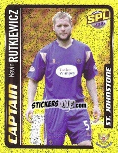 Sticker Kevin Rutkiewicz - Scottish Premier League 2009-2010 n. 247 - Panini