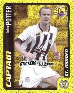 Figurina John Potter - Scottish Premier League 2009-2010 - Panini