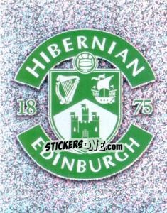 Figurina Hibernian Club Badge - Scottish Premier League 2009-2010 - Panini