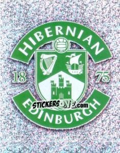 Cromo Hibernian Club Badge - Scottish Premier League 2009-2010 - Panini