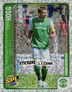 Sticker Chris Hogg - Scottish Premier League 2009-2010 n. 256 - Panini