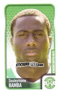 Figurina Souleymane Bamba - Scottish Premier League 2009-2010 - Panini