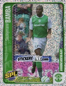 Cromo Souleymane Bamba - Scottish Premier League 2009-2010 - Panini