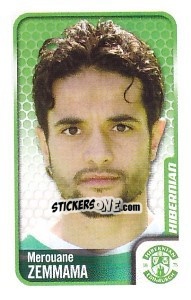 Figurina Merouane Zemmama - Scottish Premier League 2009-2010 - Panini