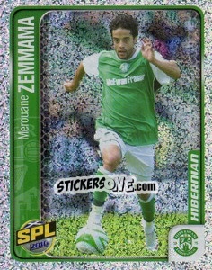 Sticker Merouane Zemmama - Scottish Premier League 2009-2010 n. 267 - Panini
