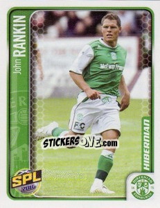 Sticker John Rankin - Scottish Premier League 2009-2010 - Panini