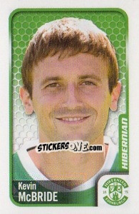 Figurina Kevin McBride - Scottish Premier League 2009-2010 - Panini