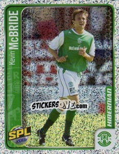 Figurina Kevin McBride - Scottish Premier League 2009-2010 - Panini