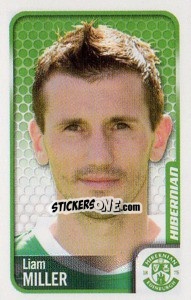 Sticker Liam Miller - Scottish Premier League 2009-2010 n. 274 - Panini