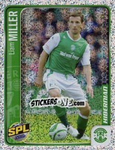 Figurina Liam Miller - Scottish Premier League 2009-2010 - Panini