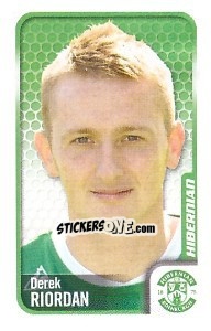 Cromo Derek Riordan - Scottish Premier League 2009-2010 n. 278 - Panini